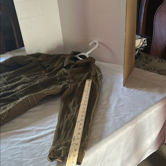 Abercrombie & Fitch Dark Brown Utility Jumpsuit - Picture 6 of 9